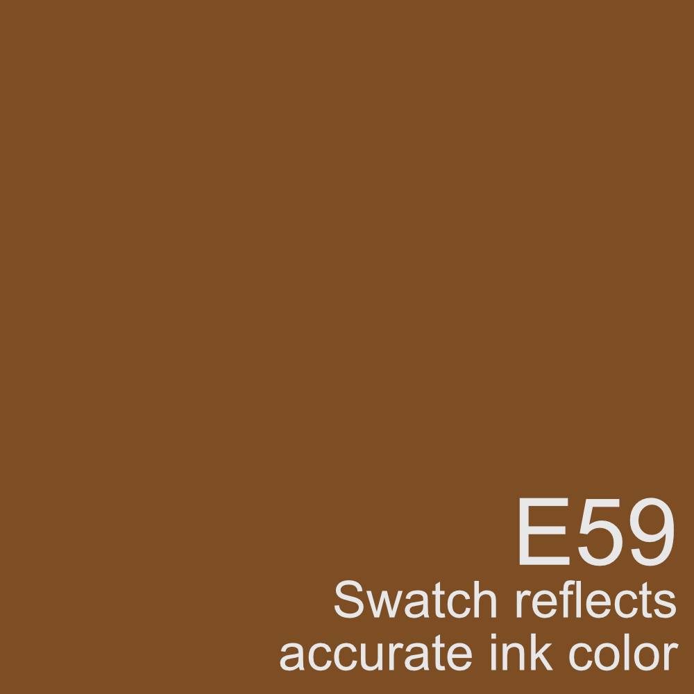 E59 - Copic Sketch Marker Walnut — Violeta Ink